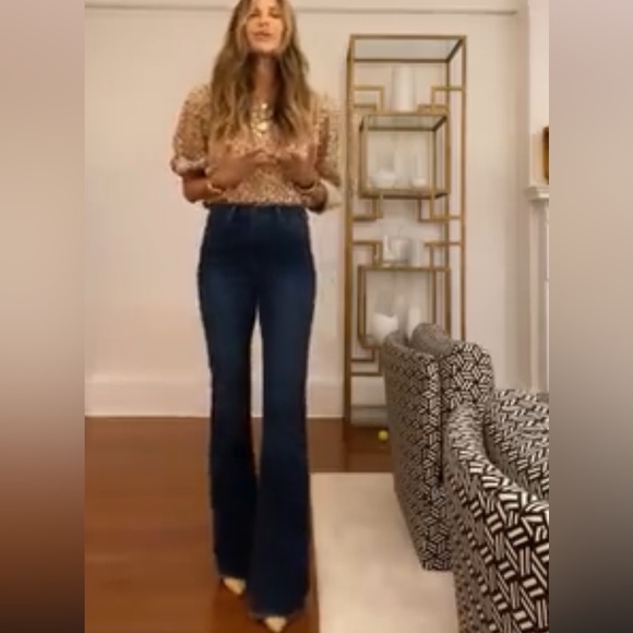 Laurie Felt Daisy Flare Jean - Picture 1 of 5